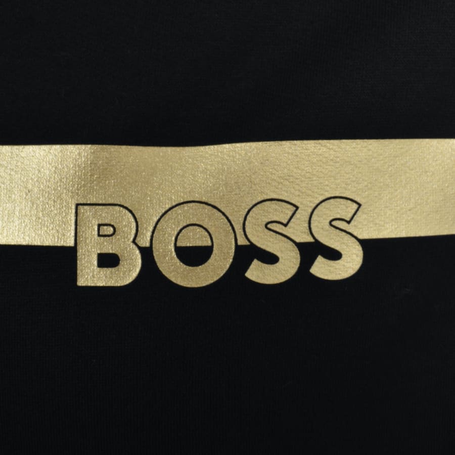 Boss Authentic Hoodie Black Gold XXL